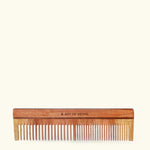 Embrace the ancient wisdom of Ayurveda with Art of Vedas Neem Wood Comb, a natural and sustainable comb crafted from pure neem wood that promotes healthy hair growth and scalp health.